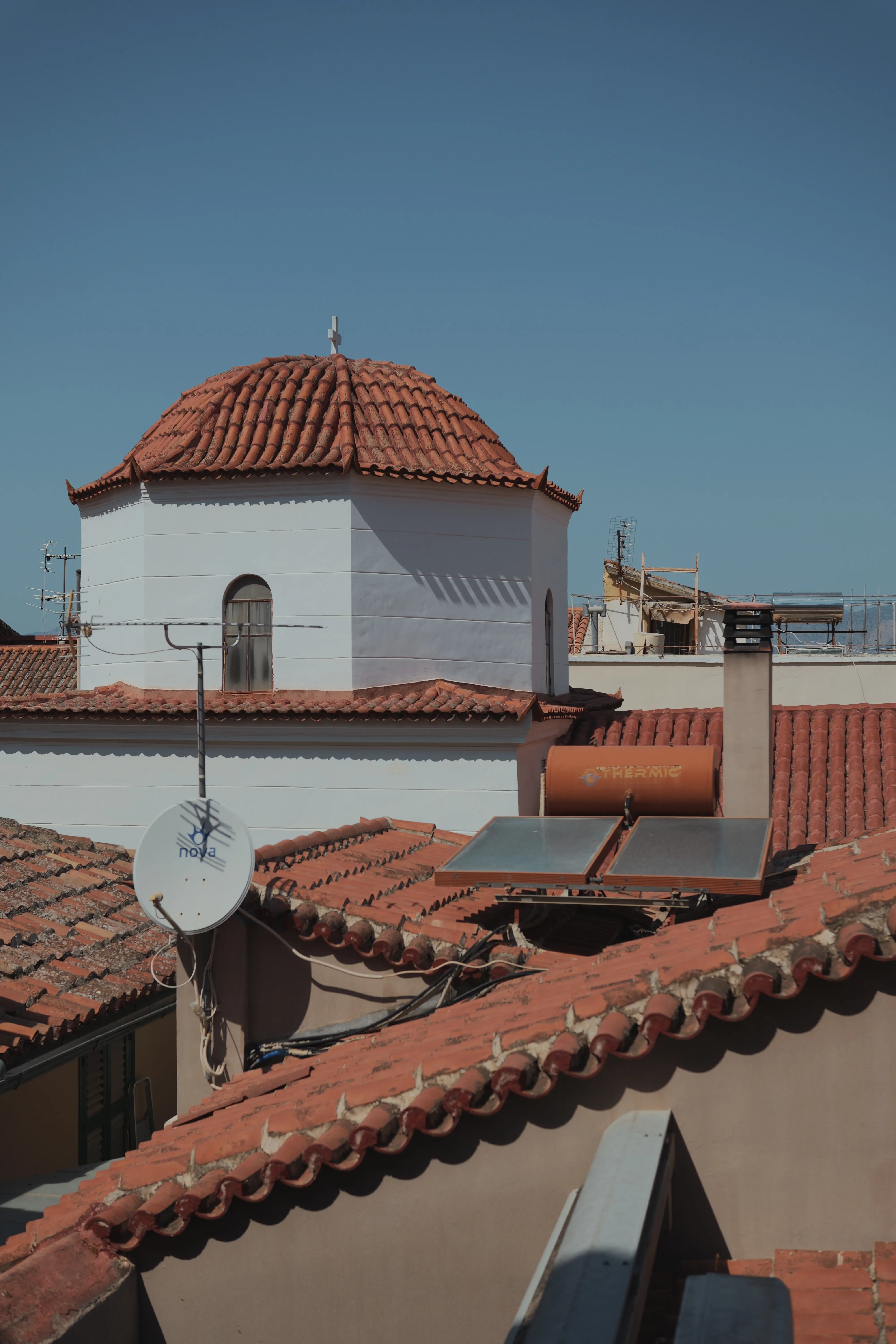 A domed rooftop